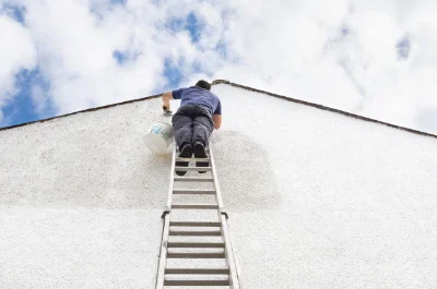 Peinture extérieure à Combrailles — façades et ravalement